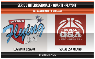 LOGIMATIC OZZANO vs SOCIALOSA MILANO PLAYOFF GARA1